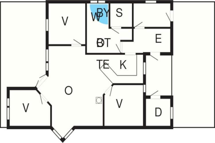 6 Person Holiday Home In Ansager Kültér fotó